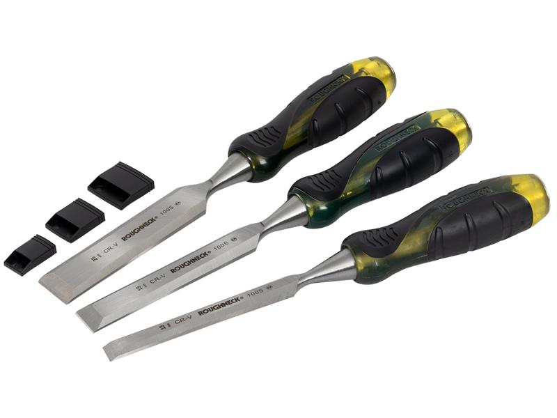 Professional Bevel Edge Chisel Set, 3 Piece