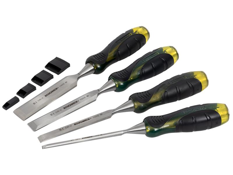 Professional Bevel Edge Chisel Set, 4 Piece