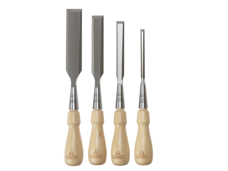 Sweetheart Socket Chisel Set, 4 Piece: 6 12 18 & 25mm