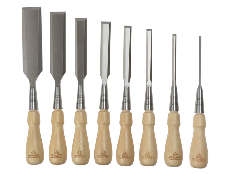 Sweetheart Socket Chisel Set, 8 Piece: 3 6 8 12 15 18 25 & 32mm