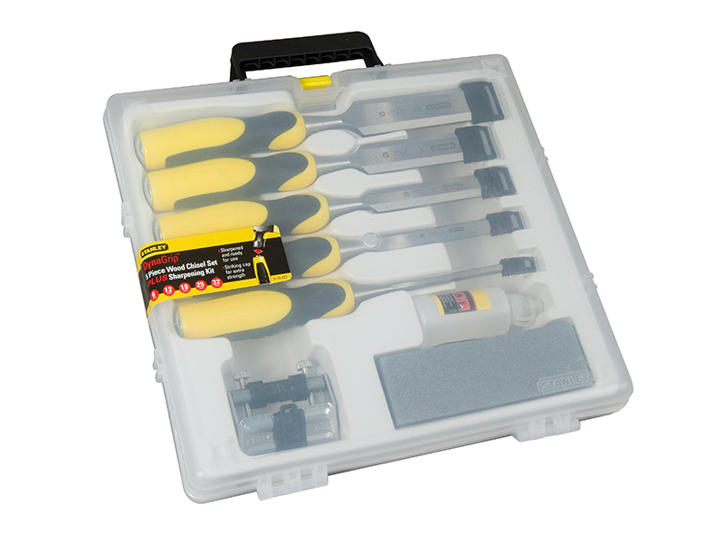 DYNAGRIP Chisel with Strike Cap Set, 5 Piece + Accessories