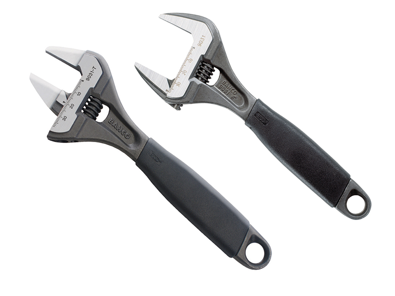 ERGO Extra Wide Jaw Adjustable Wrench Twin Pack