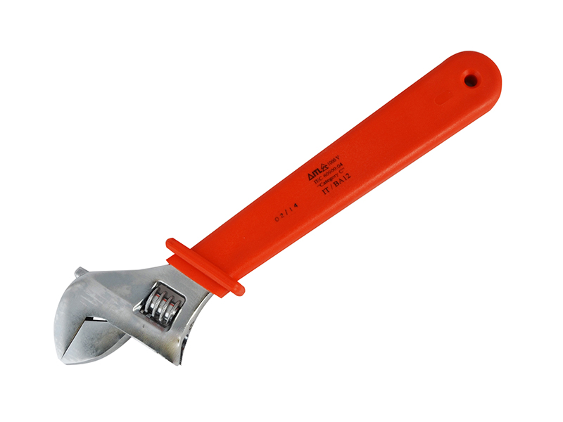 Insulated Adjustable Wrench 300mm (12in)