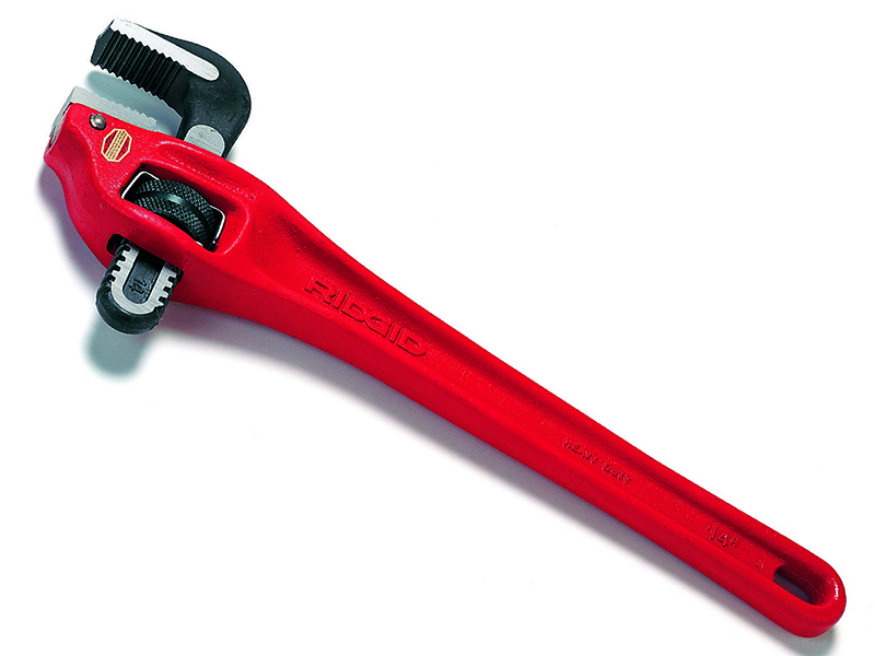 89440 Heavy-Duty Offset Pipe Wrench 450mm (18in)