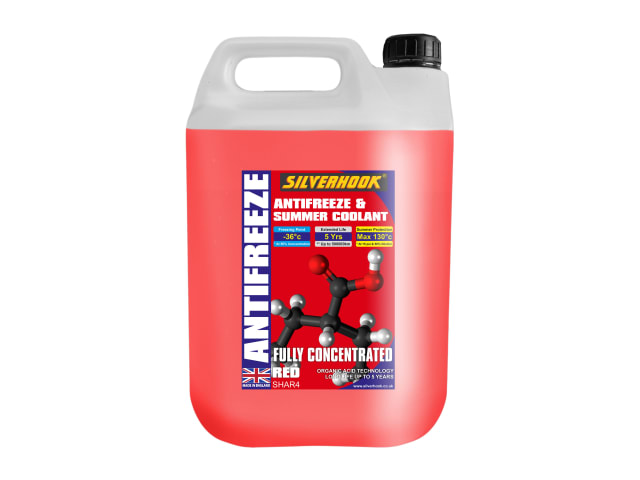 Fully Concentrated Antifreeze O.A.T. Red 4.5 litre