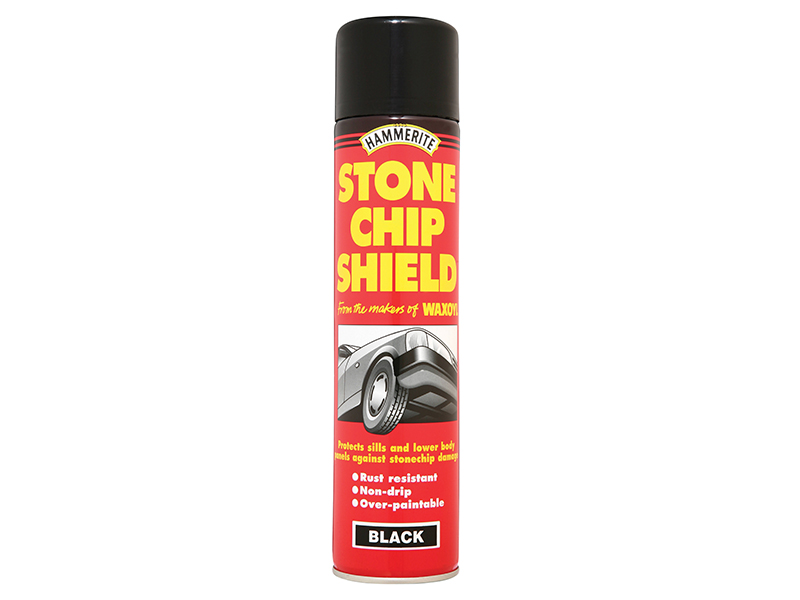 Stonechip Shield Black Aerosol 600ml