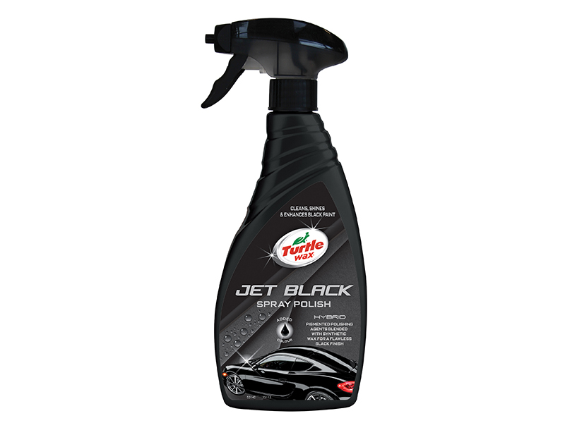 Jet Black Spray Polish 500ml