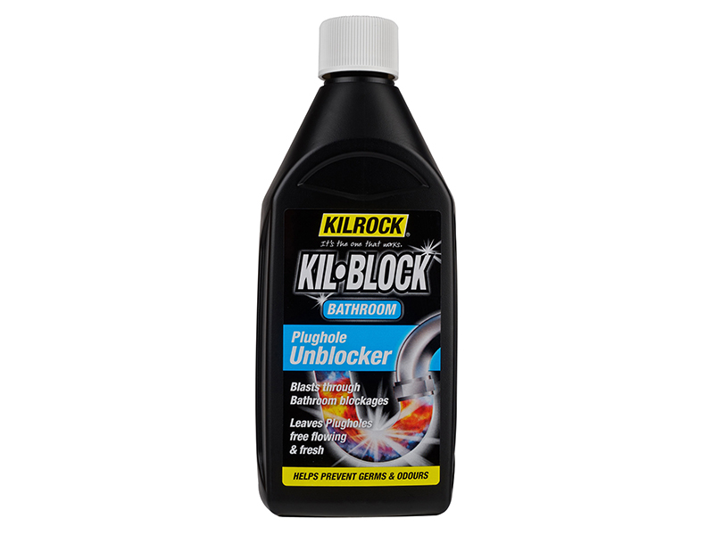 Kil-Block Bathroom Plughole Unblocker 500ml