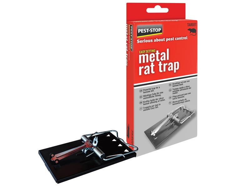 Easy Setting Metal Rat Trap