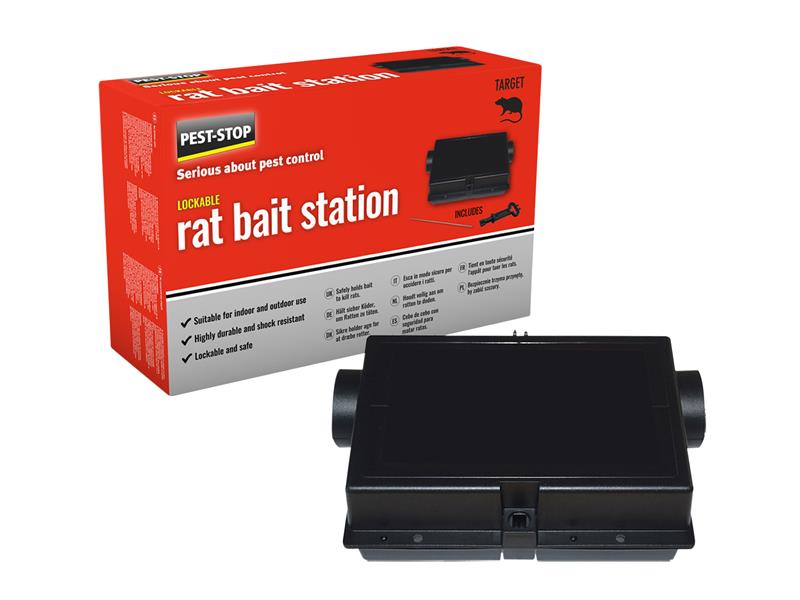 Plastic Rat Bait Station