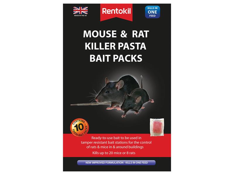 Mouse & Rat Killer Pasta Bait (Sachets 10)