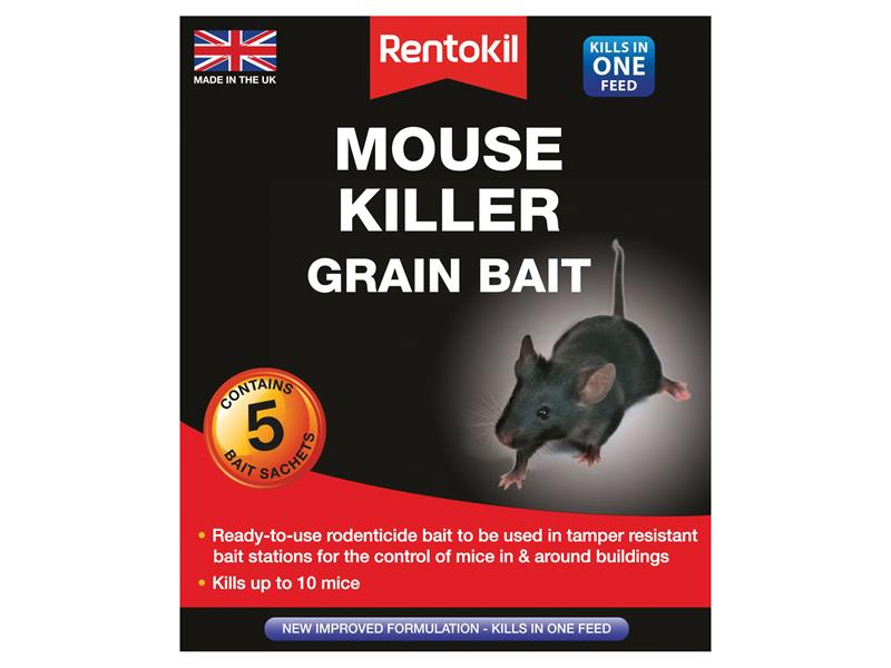 Mouse Killer Grain Bait (Sachets 5)