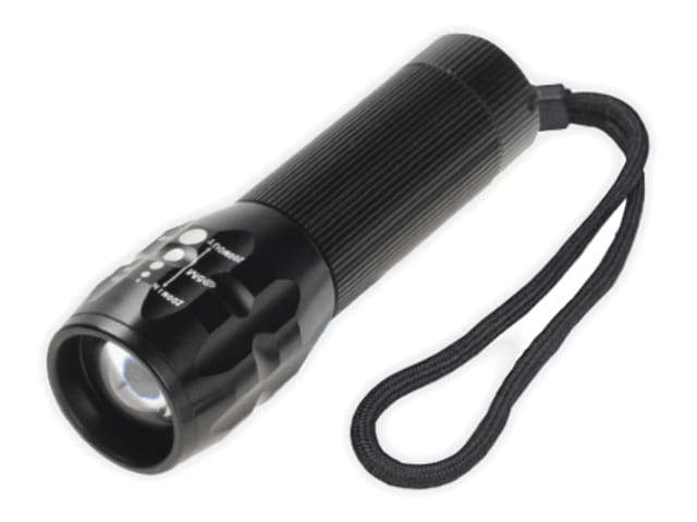 Elite 3W LED Focus Torch 210 Lumens