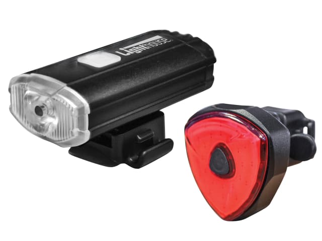 Elite Rechargeable LED Bike Light Set