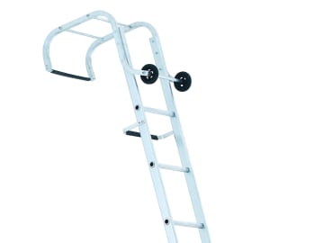 Industrial Roof Ladder 2-Part 1 x 11 & 1 x 12 Rungs 7.27m