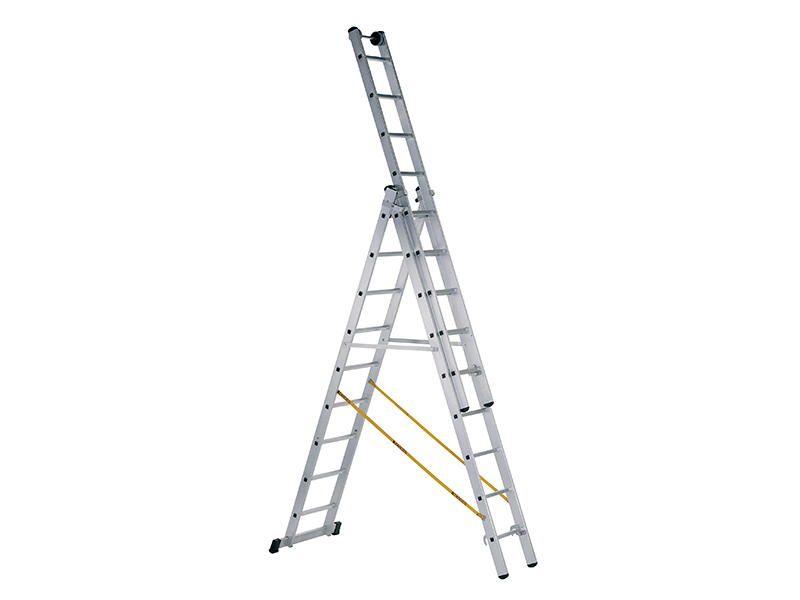 Skymaster Industrial Combination Ladder 3-Part 3 x 8 Rungs