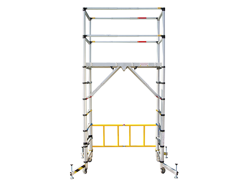 TT002 Teletower Aluminium Telescopic Scaffold Tower with Toeboards