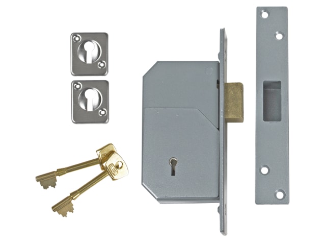 3G110 C Series 5 Detainer Deadlock 73mm Satin Brass