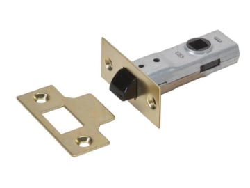 Y2600 Tubular Latch Essentials Polished Brass 79mm 3in Visi