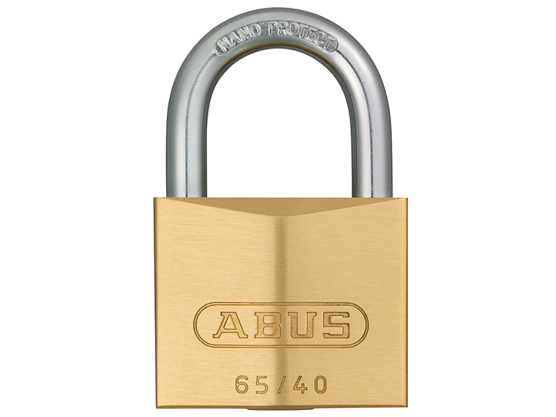 65/40mm Brass Padlock