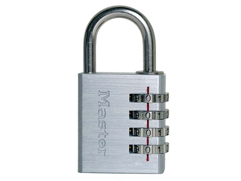 Aluminium 40mm 4-Digit Combination Padlock