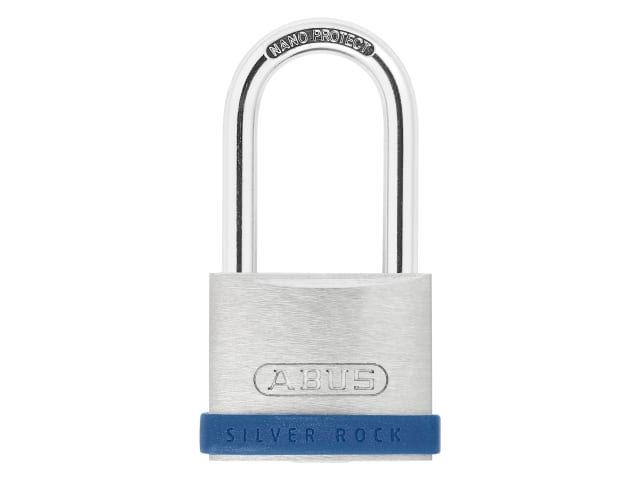 40mm Silver Rock 5 Padlock Long Shackle 40mm