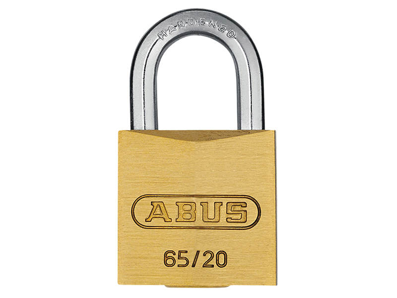 65/20mm Brass Padlock