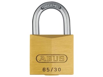 65/30mm Brass Padlock Carded