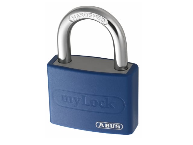 T65AL/40mm My Lock Aluminium Padlock Blue