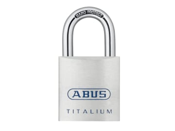 80TI/40mm TITALIUM Padlock Carded