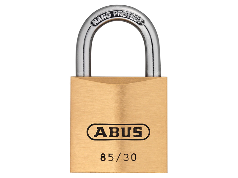 85/30mm Brass Padlock Carded