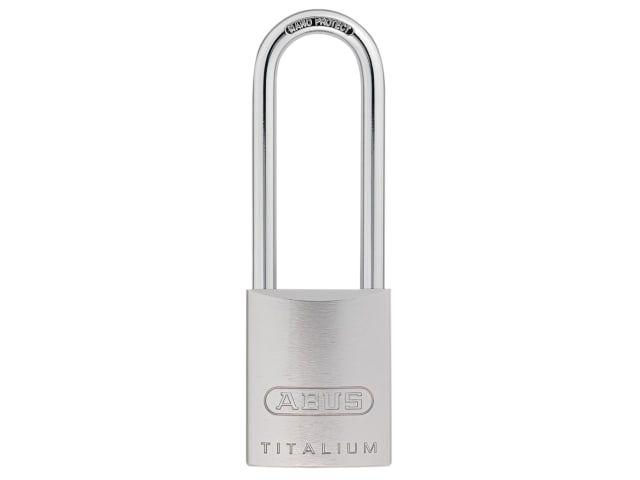 86TI/45mm TITALIUM Padlock Without Cylinder 80mm Long Shackle