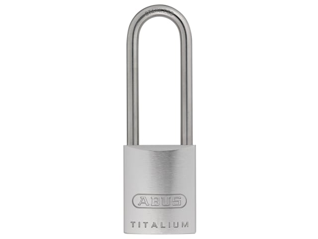 86TI/45mm TITALIUM Padlock Without Cylinder 70mm Long Stainless Steel Shackle