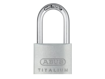 64TI/40mm TITALIUM Padlock 40mm Long Shackle Keyed Alike KA6411