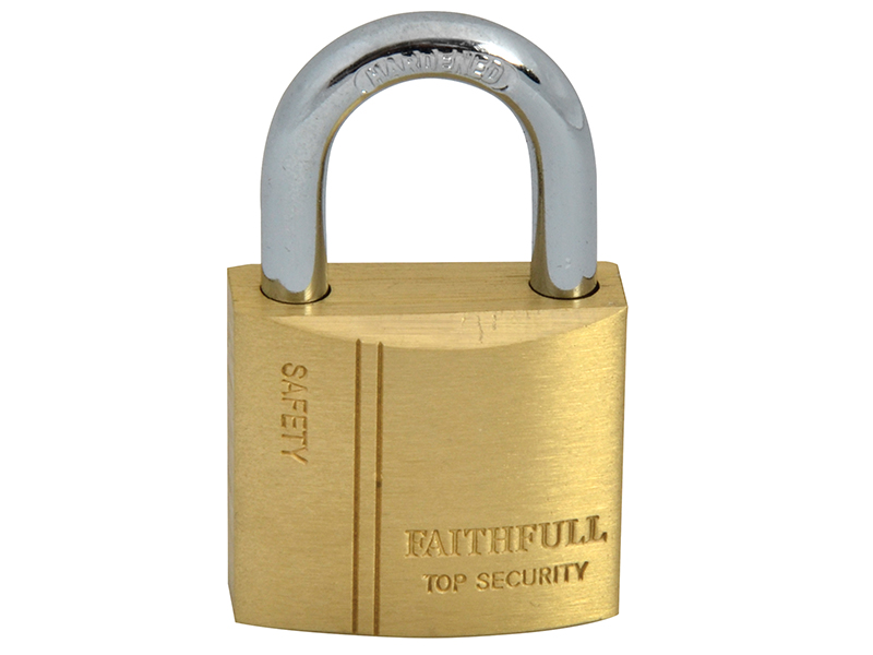 Brass Padlock 30mm 3 Keys