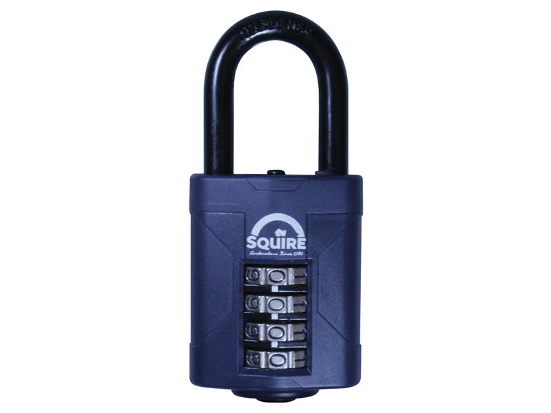 CP50/1.5 Combination Padlock 4-Wheel 50mm Long Shackle 38mm