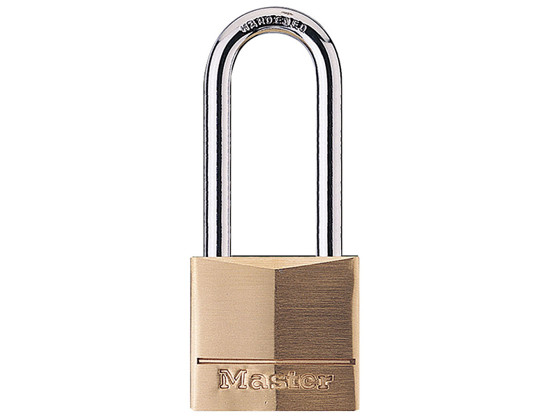 Solid Brass 40mm Padlock 4-Pin - 51mm Shackle