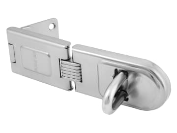 Wrought Steel Single Hinged Hasp 200mm