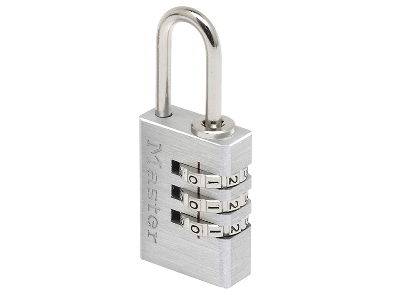 Aluminium 20mm 3-Digit Combination Padlock