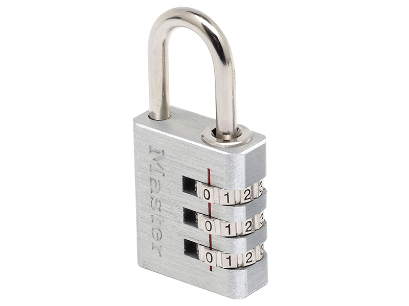 Aluminium 30mm 3-Digit Combination Padlock