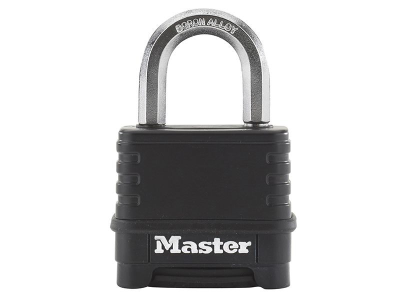 Excell 4-Digit Black Finish Combination 50mm Padlock