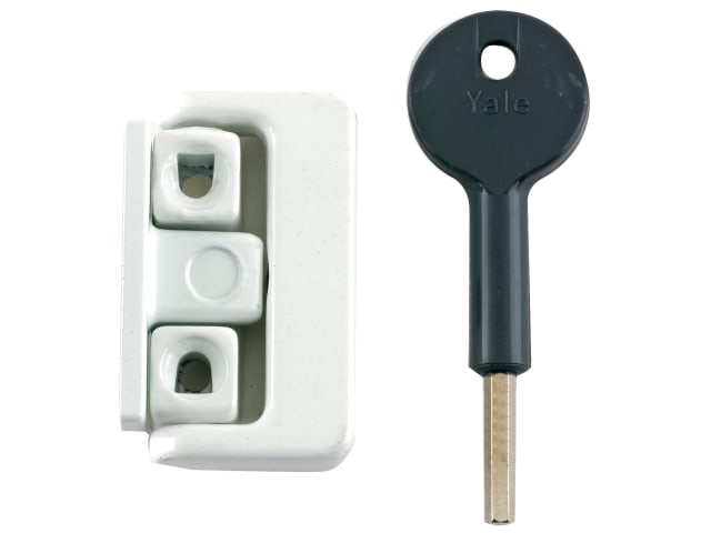 8K101 Window Latch White Finish Visi