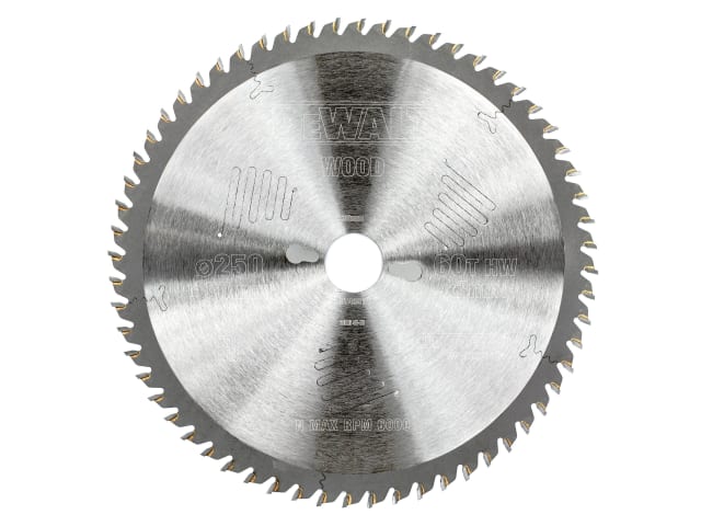 Series 60 Circular Saw Blade 250 x 30mm x 60T