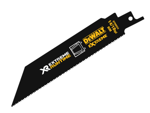 FlexVolt XR Metal Reciprocating Blade 152mm 14/18 TPI Pack of 5