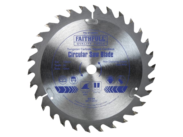 TCT Cordless Trimsaw Blade 136 x 10mm x 30T POS