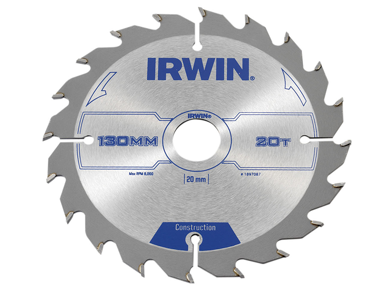 Construction Circular Saw Blade 130 x 20mm x 20T ATB