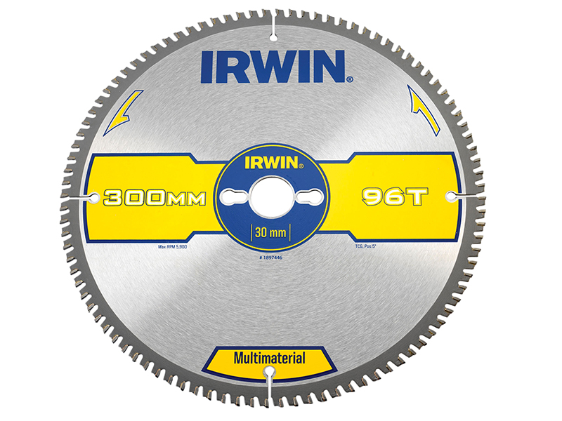 Multi Material Circular Saw Blade 300 x 30mm x 96T TCG