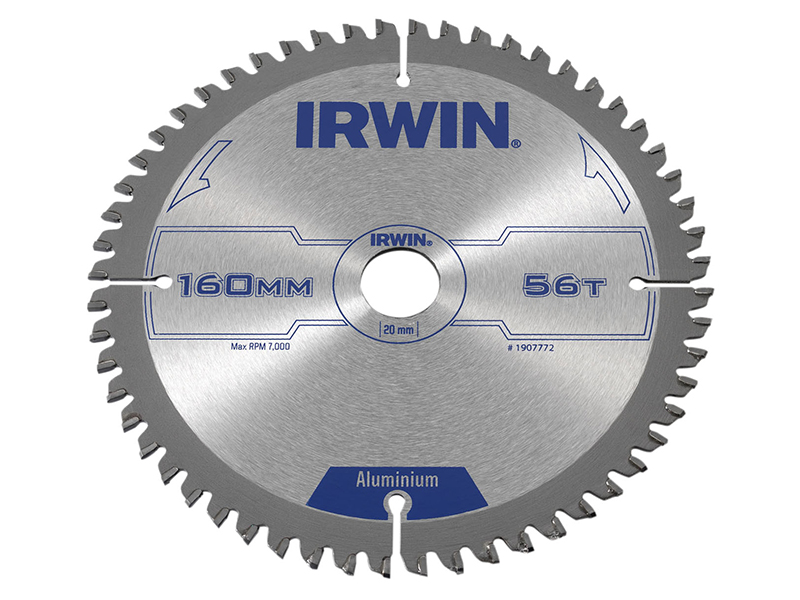 Professional Aluminium Circular Saw Blade 160 x 20mm x 56T TCG