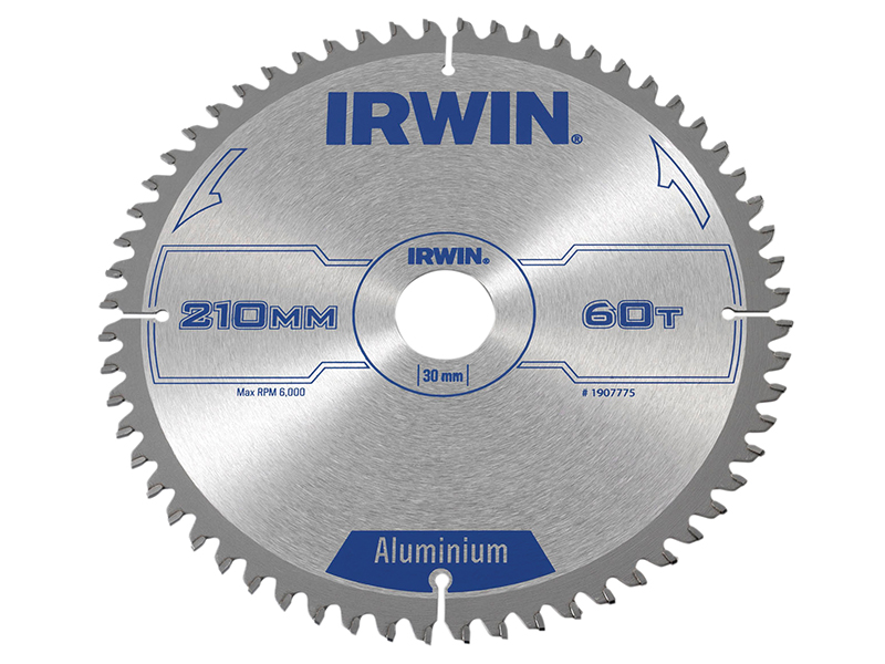 Professional Aluminium Circular Saw Blade 210 x 30mm x 60T TCG