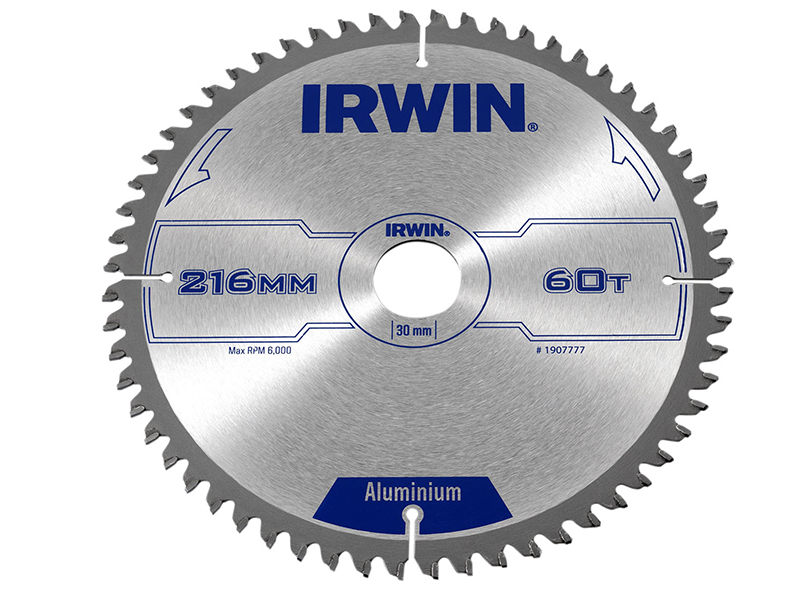 Professional Aluminium Circular Saw Blade 216 x 30mm x 60T TCG